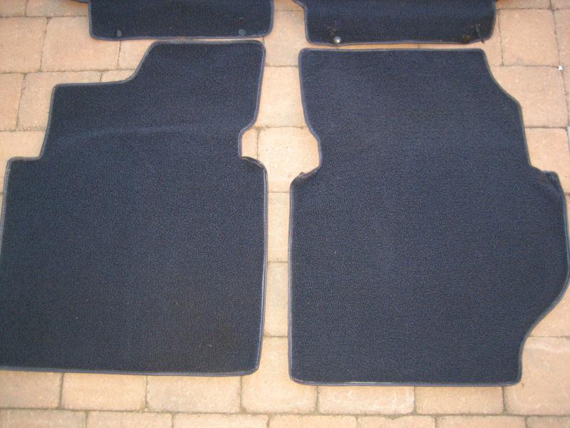 Buy Mercedes W123 Loop Pile Carpet 4 Pieces Blue 240D 300D 280E 1974 ...