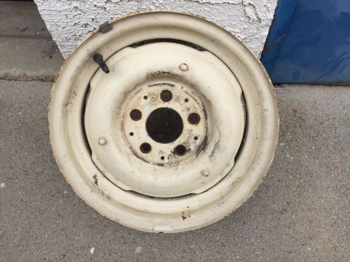 Genuine mercedes benz w113 steel wheel 230sl dated 2/64