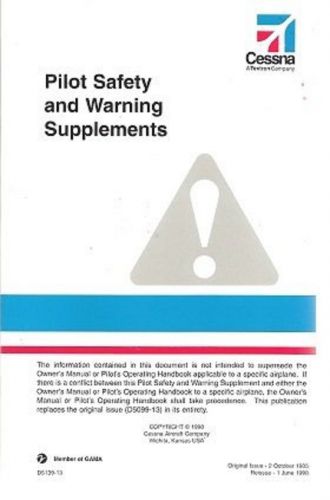 Pilot safety and warning supplements 1998