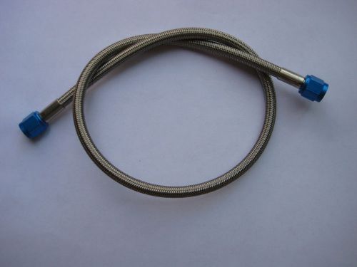 Nos/nitrous/nx/zex/holley/big-pro shot-cheater 4an x 4an x 24"blue line/hose kit