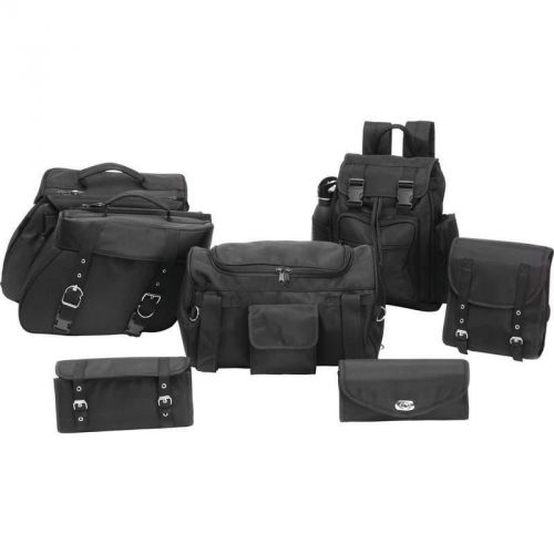 Diamond plate™ 7pc motorcycle luggage set - retail: $209.95