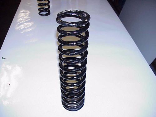 Black 14" tall coil-over #180 racing spring dr49 ump imca late model mudbog