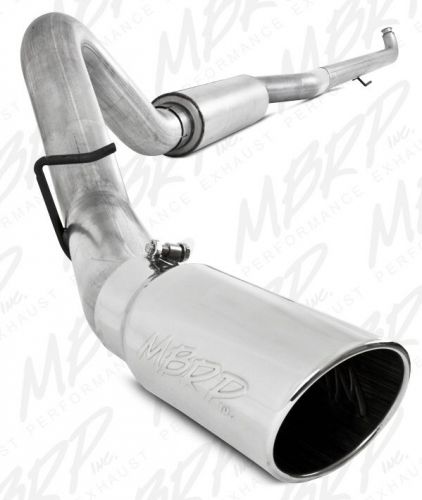 Mbrp s6004al ec/cc 4" down pipe 01-07 chevy/gmc  2500/3500 duramax diesel