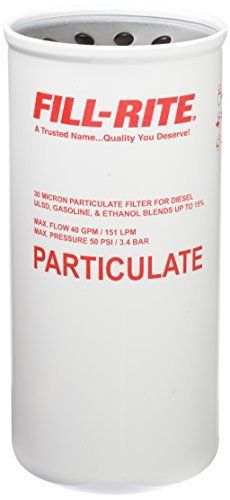 40 gpm particulate spin on filter - 30 micron