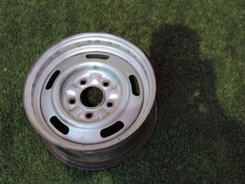 67 70 chevy camaro nova chevelle ss rally wheel 14x6 oem yw code rim 1967 1970