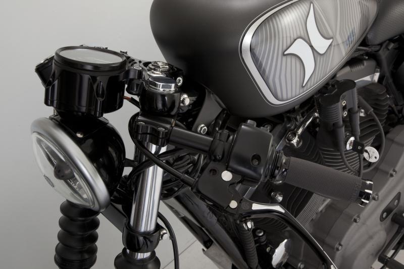 Buy BLACK ROLAND SANDS SPEEDOMETER SPEEDO GAUGE HEADLIGHT RELOCATOR