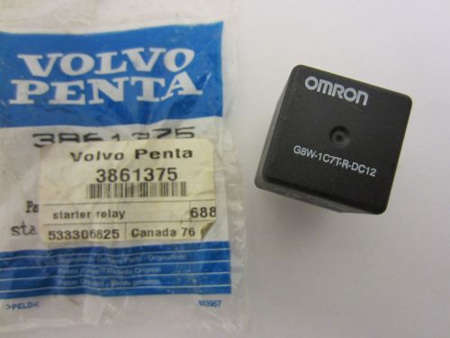 Volvo penta new oem starter motor electrical fuse relay 3861375
