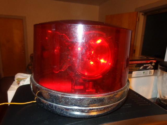 Antique vintage dietz model 211 police fire emergency light 12 volt 