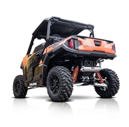 Hmf titan quiet slip on exaust pipe muffler polaris general 1000 2016