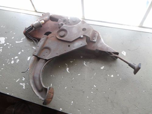 61 62 63 64 impala biscayne belair chevy emergency brake parking pedal assy oem