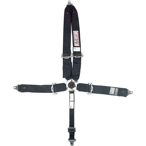 R.j.s. safety equipment 302981623 5-point safety harness quick release black