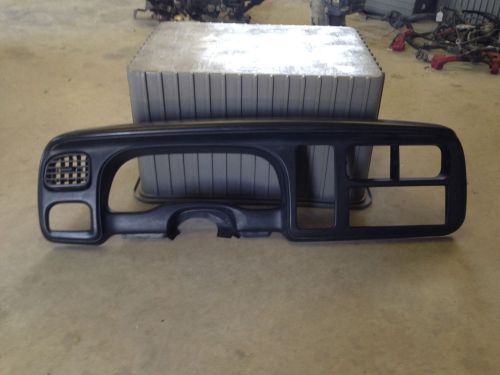 98'-01' dodge dakota dash bezel speedometer radio climate control surround bezel