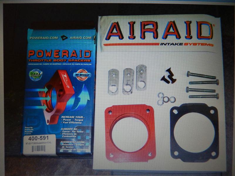 Airaid/ poweraid throttle body spacer  97-03  f-150/ expedition