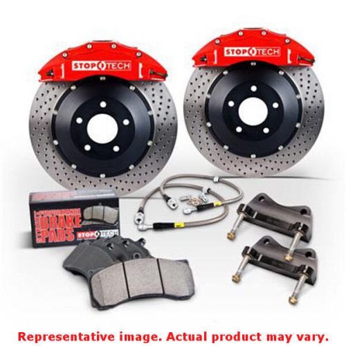 Stoptech big brake kit 83.827.002g.71 red rear 345x28mm fits:scion 2013 - 2015