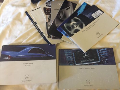 Buy 2006 MERCEDES BENZ CLS CLASS 500 55 AMG CAR OWNERS MANUAL BOOKS NAV ...