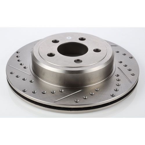 Jegs performance products 632205 hp drilled &amp; slotted brake rotor