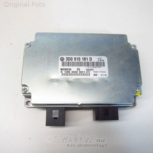 Controller bentley continental 3d0915181d battery