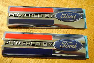 2007-2013==brand new pair  of powered by ford  shelby gt emblems