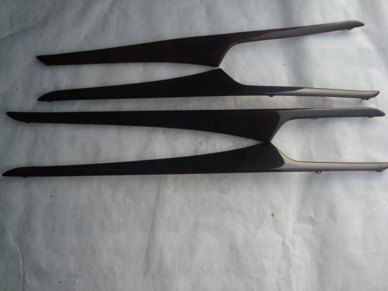 1996-2000 mercedes-benz e320 doors panel molding,trim,oak,all four of them.