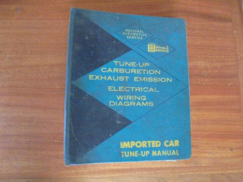 1961 to 1970 mitchell import car tune up manual - tune-ups,carbs,exhaust + more