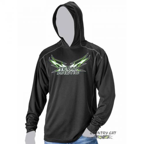 Buy Arctic Cat Men's Team Arctic Hoodie Sweatshirt Black 525950