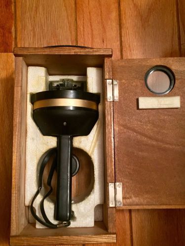 Vintage analog gold special hand bearing compass hb-65g saura tokyo japan rare