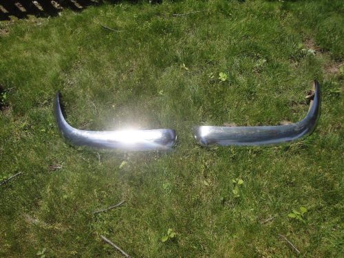 1961-1962 chevrolet corvette rear bumpers