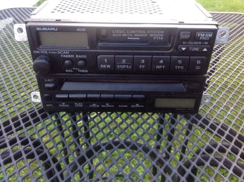 Subaru legacy cd changer/cassette radio oem 1997