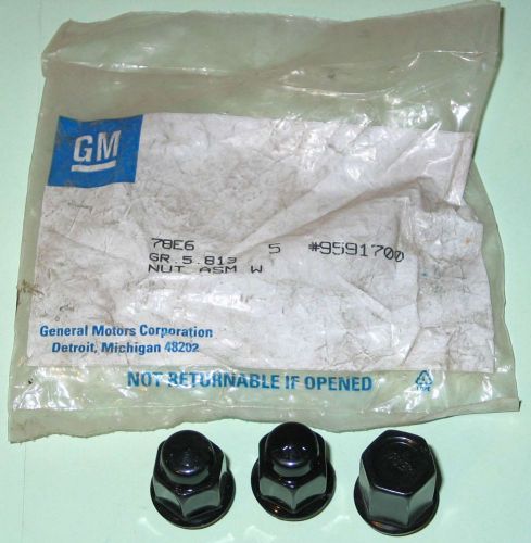1982 - 1988 camaro beretta corsica riviera nos wheel nuts 9591700