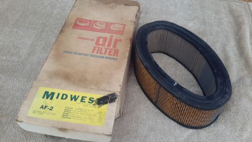 Vintage carburetor air filter