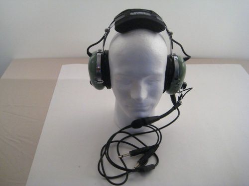 David clark refurbished general aviation headset h10-60 dual plug padded headban