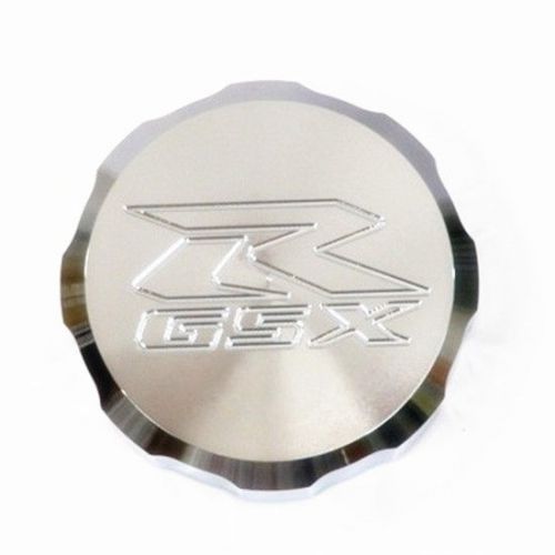 Chrome front brake fluid cap for suzuki gsx-r gsxr600 gsxr750 gsxr1000 2001-2011
