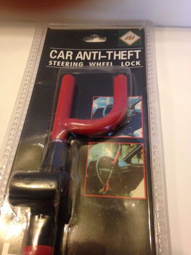 Car - anti - theft  steering wheel lock with 2 keys - car or truck security