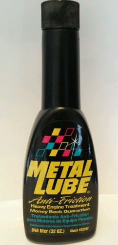 Metal lube engine treatment 32onz for truck or 4 cars