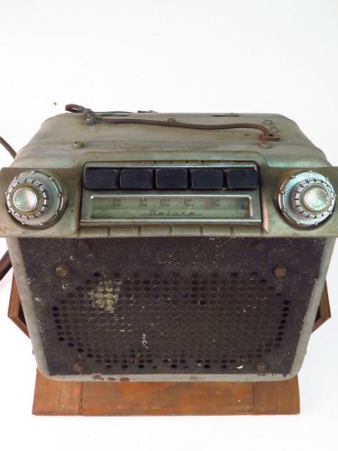 Antique vintage car radio deluxe mod 982697 ser 3209343 basco briggs stratton