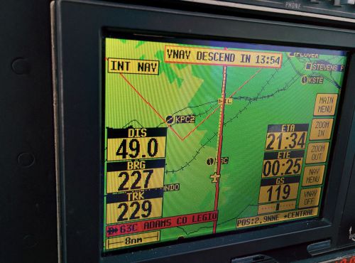 King kmd 150 vfr gps with database update