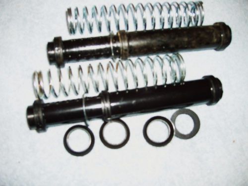 Vw vintage beetle/bus 2 adjustable push rod tubes (black plastic) &#039;60-&#039;70&#039;s era