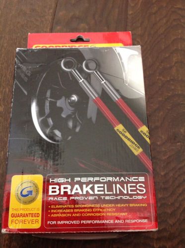 Goodridge stainless steel brake lines kit 2008 subaru impreza wrx turbo