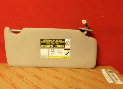 Lexus rx330 rx350 rx400h rx grey passenger sunvisor sun visor oem 74320-0e011-b0