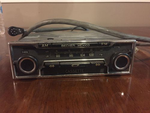 Becker mexico vintage radio