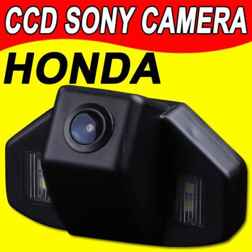 Ccd car reverse camera for honda jazz accord crv pilot civic ek  odyssey vezel