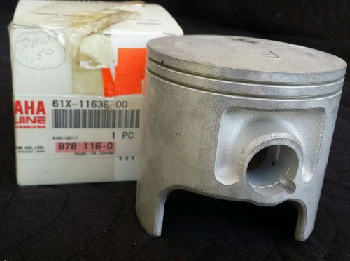 61x-11636-00 new piston 701 yamaha 50 over superjet blaster 62t waverunner  62t