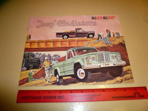 1967 ? jeep gladiators sales brochure