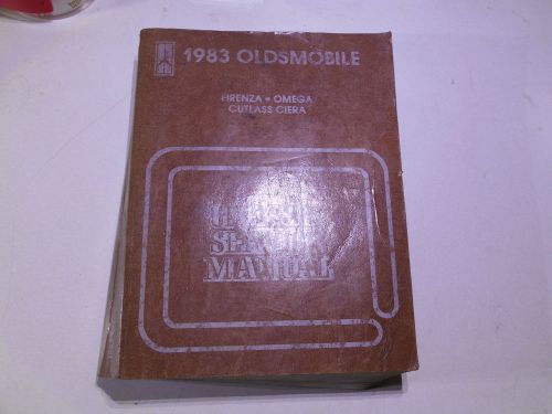 Oldsmobile 1983 gm chassis service manual.