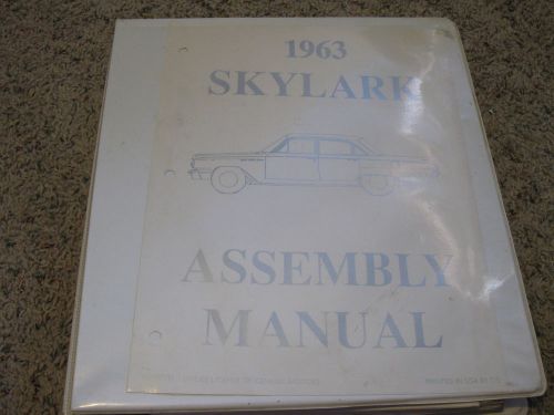 1963 skylark assembly manual