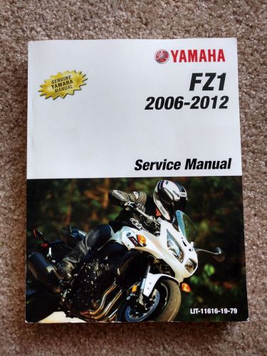 Yamaha fz1 (gen 2) service manual (2006 - 2012) lit-11616-19-79