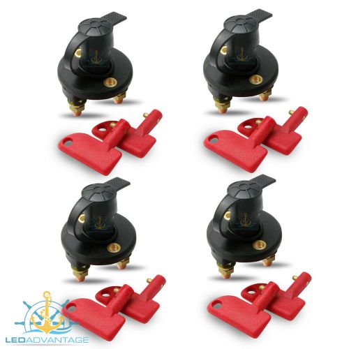 Buy 4 X 12V/24V MARINE CARAVAN TRUCK BOAT 4WD BATTERY ISOLATOR SWITCH
