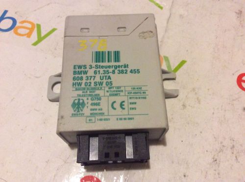 1999 bmw 323i anti theft control module genuine # 61.35-8 382 455