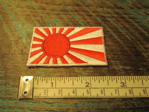 New small japanese flag rising sun racing patch japan subaru toyota honda mazda