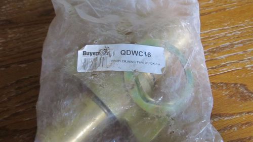 Buyers coupler, wing type quick, 1&#034;  (d3)